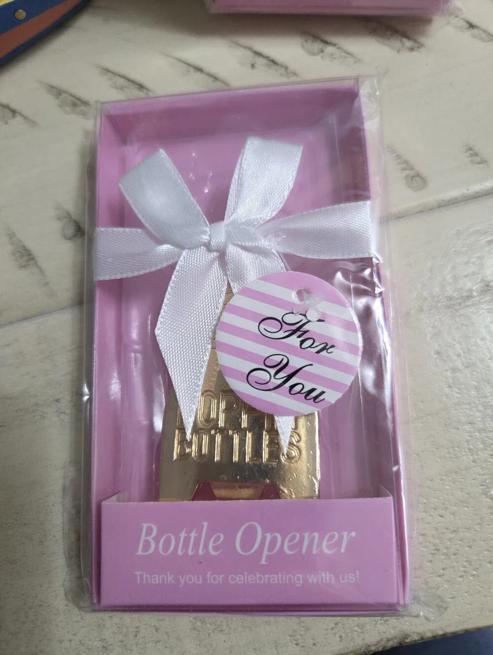 9 Baby Shower Bottle Openers/ Party Favors/Souvenirs for Guests with Gift Boxes